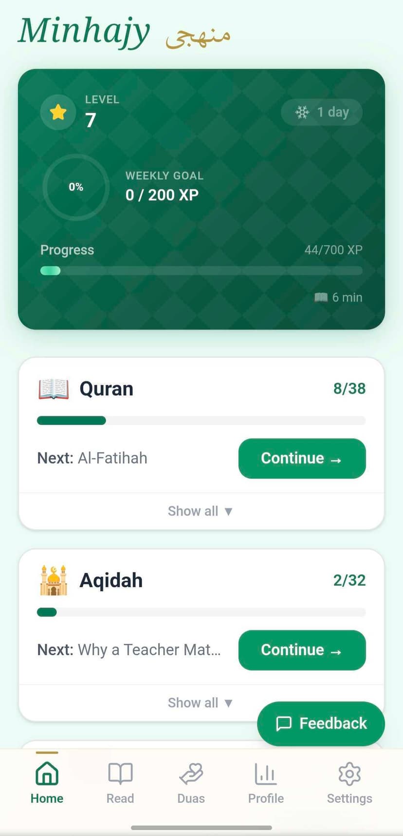 Minhajy app